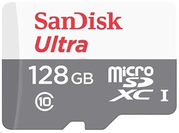 Sandisk Ultra microSDXC 128 GB 80 MB/s Class 10 UHS-I