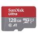 SanDisk Ultra microSDXC 128GB 100MB/s A1 Class 10 UHS-I - Imaging Packaging, Adaptér
