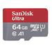SanDisk Ultra microSDXC 64GB 100MB/s A1 Class 10 UHS-I - Imaging Packaging, Adaptér