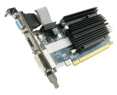 Sapphire Radeon R5 230 / PCI-E/ 1GB DDR3/ DVI/ HDMI