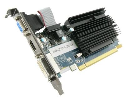 Sapphire VGA ATI Radeon HD 6450, 1GB DDR3, 64-bit, 625/667, DVI-D / HDMI / VGA, PCI-E