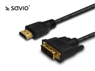 SAVIO CL- 10 HDMI - DVI 1,5m