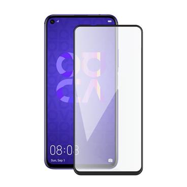Screenshield HUAWEI Nova 5T (full COVER black) Tempered Glass Protection