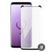 Screenshield SAMSUNG G960 Galaxy S9 Tempered Glass Protection (black - CASE FRIENDLY)