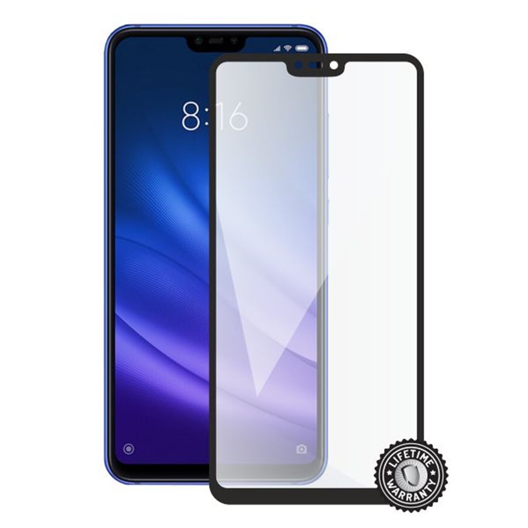 Screenshield XIAOMI Mi 8 Lite Tempered Glass protection (full COVER black)