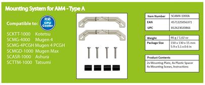 SCYTHE SCAM4-1000A Mounting System for AM 4 Type A