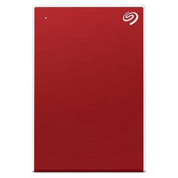 Seagate Backup Plus SLIM, 2TB externí HDD, 2.5", USB 3.0, kovový červený