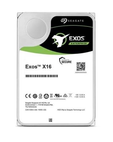 Seagate Exos X16 3,5" - 14TB (server) 7200rpm/SATA/256MB/512e/4kN