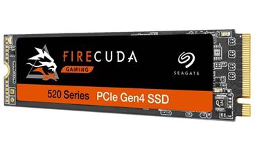 Seagate FireCuda 520 SSD, 2TB, NVMe M.2 PCIe Gen4 x4