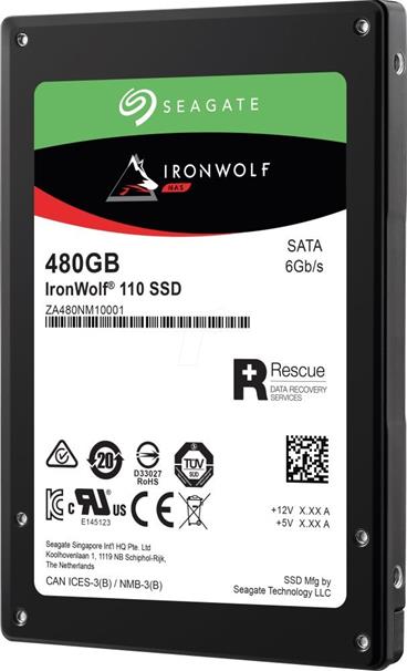 Seagate IronWolf 110 SSD 2.5", 480GB, 2.5", SATAIII