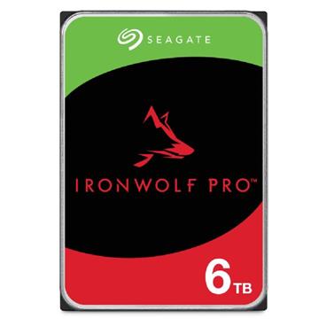 Seagate IronWolf PRO, NAS HDD, 6TB, 3.5", SATAIII, 256MB cache, 7.200RPM