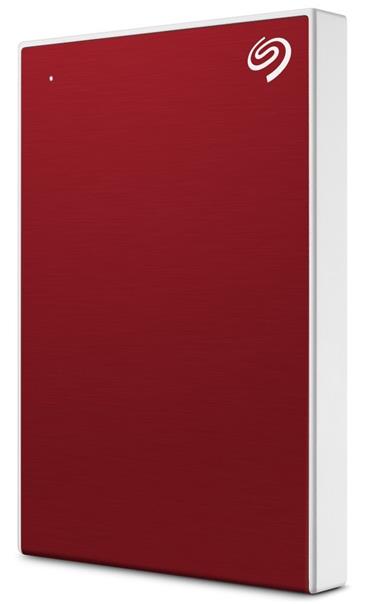 Seagate One Touch, 2TB externí HDD, 2.5", USB 3.0, červený