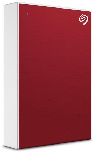 Seagate One Touch, 4TB externí HDD, 2.5", USB 3.0, červený