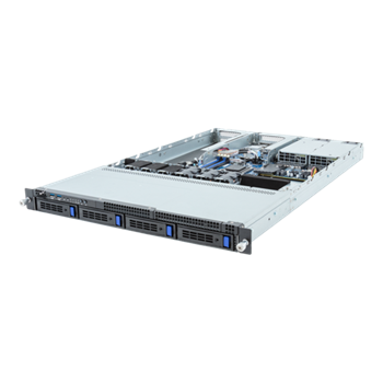 Server R133-C10 1U S-AM5(105W), 2×1GbE, 4sATA, M.2, 4DDR5, PCI-E16(g5),1E4g4, IPMI, rPS (80+ PLAT.)