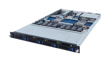 Server R182-M80 1U 2S-P+ (270W), 2GbE, 4sATA&4NVMe4/SFF, IPMI, 32DDR4-3200, 2PCI-E16(g4), 2OCP, rPS (80+ PLAT)