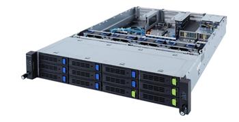 Server R282-3C0 2U 2S-P+ (270W), 2GbE, 8sATA&4NVMe4/sATA, IPMI, 32DDR4-3200, 8PCI-E8(g4),2-E16(g4), 2OCP, rPS (80+ PLAT)