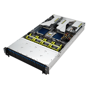 Server RS520A-E12-RS24U 2U S-SP5,2GbE, 24NVMe5, 2SFF,2M.2, 24DDR5,1PCI-EE8(g5),OCP3,IPMI,rPS 1,6W(80+PLAT.)
