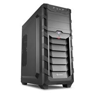 Sharkoon skříň Skiller SGC1 / Midi Tower / ATX / 2x USB3.0 / 2x fan / černá