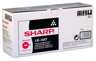 Sharp originální toner AR-168LT, black, 6500str., Sharp AR-122, 152, 153, 5012, 5415, M150, M155