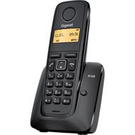 SIEMENS Gigaset A120-BLACK - DECT/GAP bezdrátový telefon, barva černá