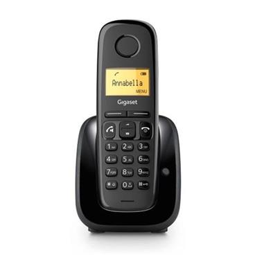 SIEMENS Gigaset A280 - DECT/GAP bezdrátový telefon, černá