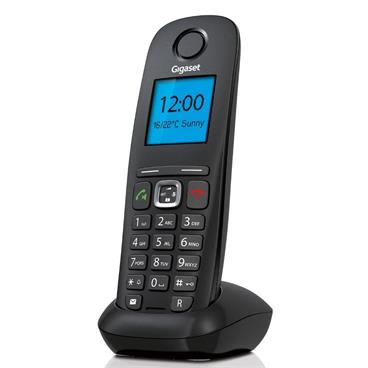 SIEMENS GIGASET A540 IP - DECT/GAP bezdrátový IP telefon, barva černá
