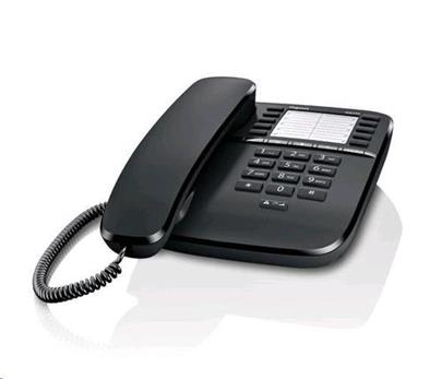 SIEMENS Gigaset DA510 stolní telefon, černý