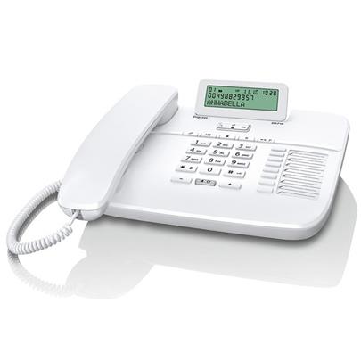Siemens Gigaset DA710 - standardní telefon s displejem, barva bílá