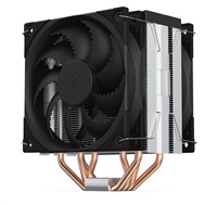 SilentiumPC chladič CPU Fera 5 Dual Fan ultratichý/ 120mm fan/ 4 heatpipes/ PWM/ pro Intel, AMD