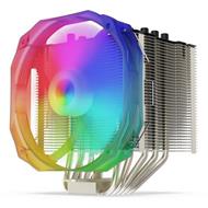 SilentiumPC chladič CPU Fortis 3 EVO ARGB HE1425/ ultratichý/ 140mm fan/ 5 heatpipes/ ARGB/ PWM/ pro Intel i AMD