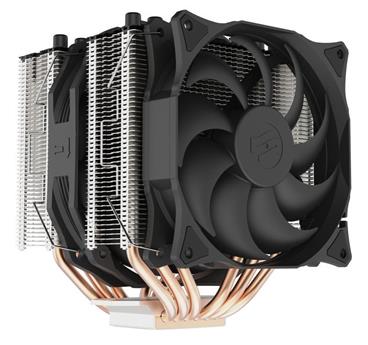 SilentiumPC chladič CPU Grandis 3 / ultratichý/ 1x140mm a 1x120mm fan/ 6 heatpipes/ PWM/ pro Intel i AMD