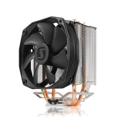 SilentiumPC chladič CPU Spartan 3 LT HE1012/ ultratichý/ 100mm fan/ 2 heatpipes/ PWM/ pro Intel i AMD