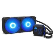 SilentiumPC vodní chladič Navis RGB 240 AiO / 2x120mm fan / 22dBA / pro AM3, AM4, LGA 2066, 2011, 1155, 1151, 1156, 1366