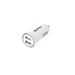 Skross SKR2900610E - Nabíječka Do Auta 2-Výstupy 2.0 A USB Bílá