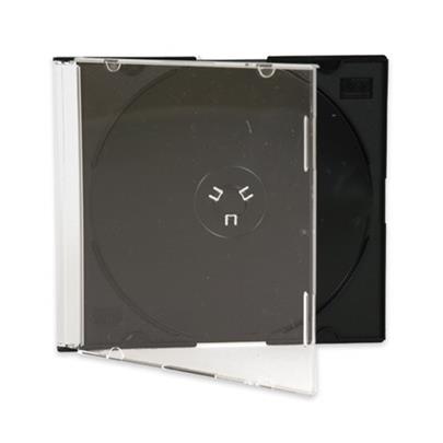 Slimbox na CD - černý tray - 5,2 mm 10-pack