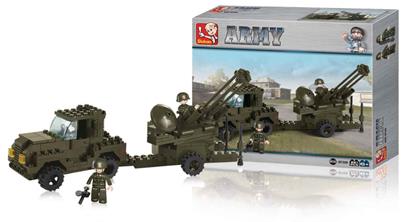 Sluban M38-B7300 - Army Series - Anti-Aircraft Gun