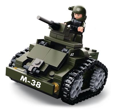 SLUBAN stavebnice Army Obrněné Vozidlo, 151 (kompatibilní s LEGO)