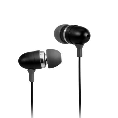 sluchátka ARCTIC E351 BM černá, s mikrofonem, pro mobily a přehrávače