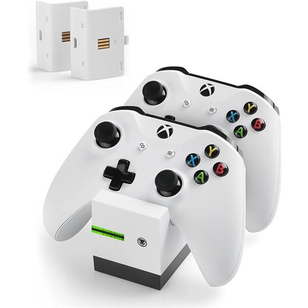 SnakeByte nabíječka Twin: Charge X pro Xbox One bílá