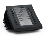 Snom rozšiřující tlačítková konzole D3, 18 kláves s LED pro D315/D345/D375