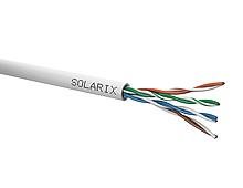 Solarix Instalační kabel CAT5e UTP PVC drát 500m/box