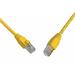 Solarix Patch kabel CAT5E SFTP PVC 5m žlutý snag-proof C5E-315YE-5MB
