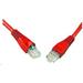 Solarix Patch kabel CAT5E UTP PVC 15m červený snag-proof