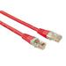 Solarix Patch kabel CAT5E UTP PVC 3m červený non-snag-proof C5E-155RD-3MB