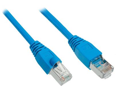 Solarix Patch kabel CAT6 SFTP PVC 2m modrý snag-proof C6-315BU-2MB