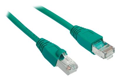 Solarix Patch kabel CAT6 SFTP PVC 2m zelený snag-proof C6-315GR-2MB