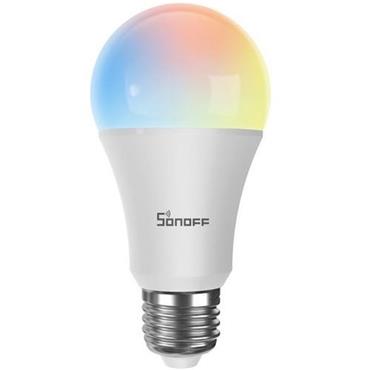 SONOFF B05-BL-A60, smart žárovka E27 230V, WiFi, baňka, 806lm, RGB, teplá/studená