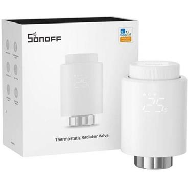 SONOFF TRVZB Smart Radiator Valve ZigBee, Smart radiátorová hlavice s termostatem, ZigBee, kompatibilní s eWeLink