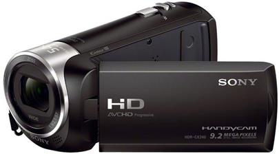 SONY HDR-CX240EB 27x zoom,2,7" dotykový LCD, Full HD, Black