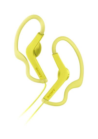 SONY MDR-AS210 Sportovní sluchátka s klipem - Yellow